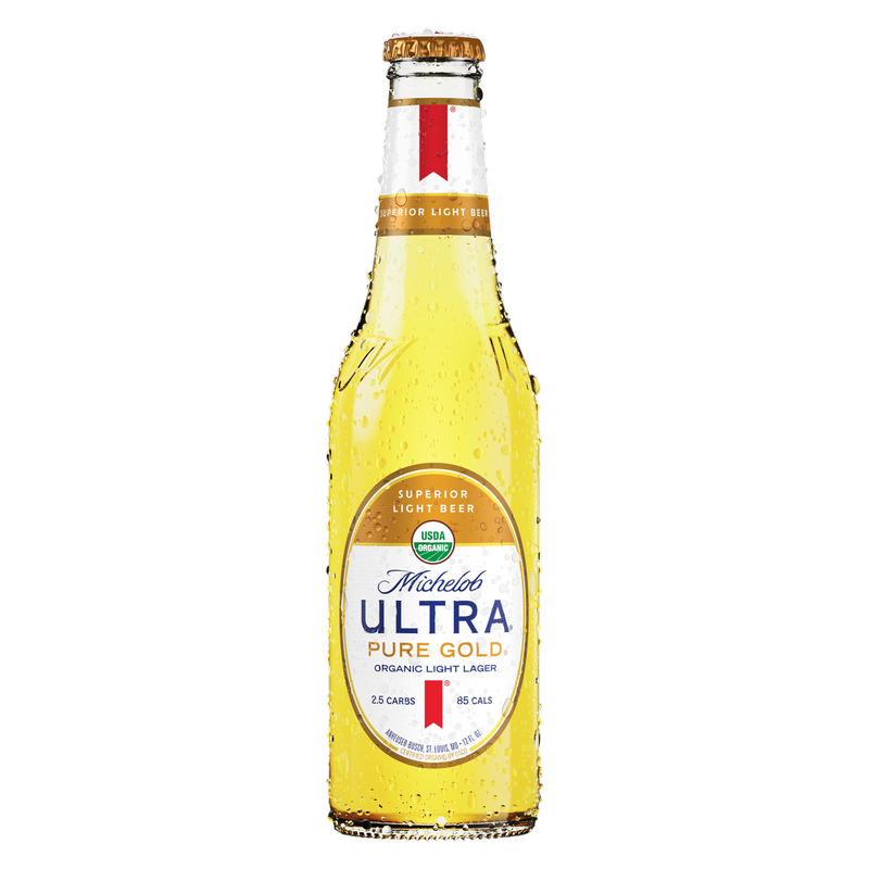 Michelob Ultra Pure Gold Single 12oz Btl 4.2% ABV