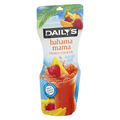 Daily's Bahama Mama Ready to Drink Single 10oz Pouch 5% ABV
