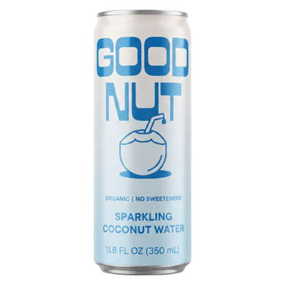 Good Nut Premium Organic Sparkling Coconut Water 11.8oz Can