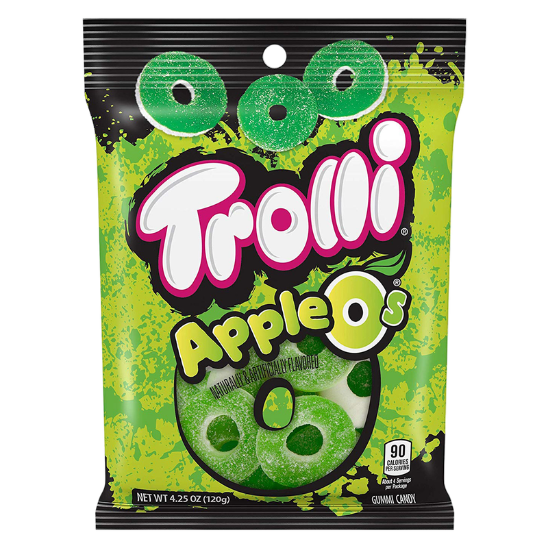 TROLLI 4.25-OZ APPLE OS