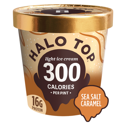 Halo Top Sea Salt Caramel Ice Cream Pint