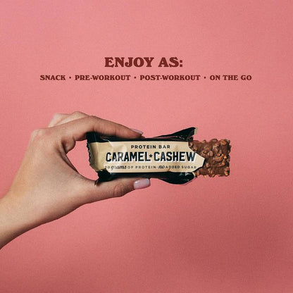 Barebells Caramel Cashew Protein Bar Case 12ct