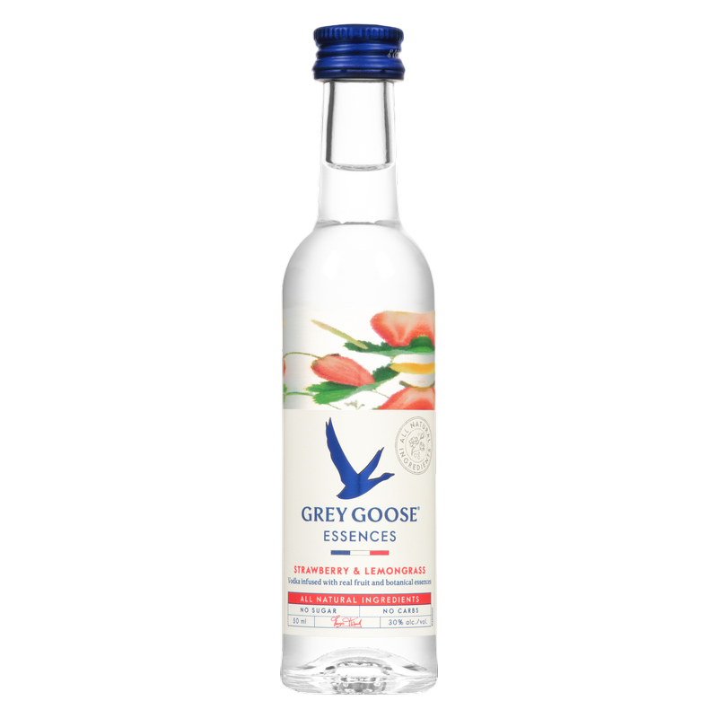 Grey Goose Essences Strawberry & Lemongrass Vodka 50ml (60 Proof)