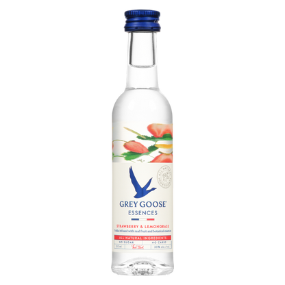 Grey Goose Essences Strawberry & Lemongrass Vodka 50ml (60 Proof)