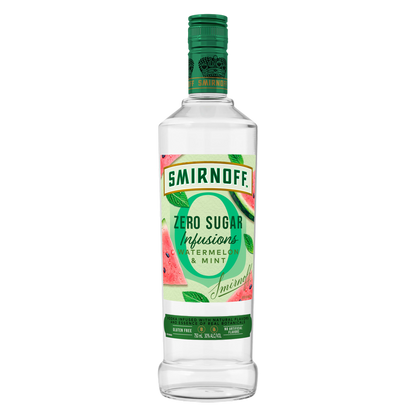Smirnoff Zero Sugar Infusion Watermelon & Mint Vodka 750ml