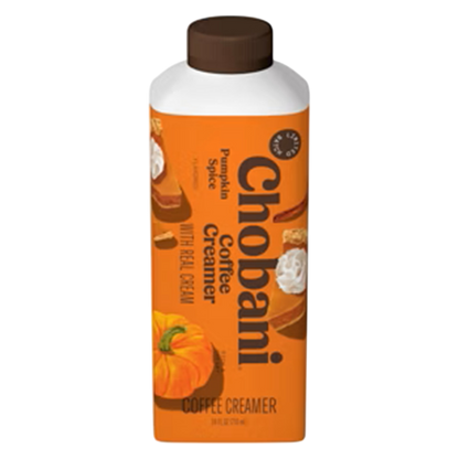 Chobani Pumpkin Spice Dairy Creamer 24oz Ctn