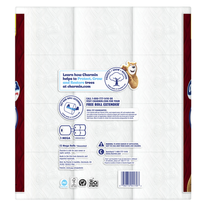 Charmin Ultra Strong Toilet Paper Mega Rolls 12ct
