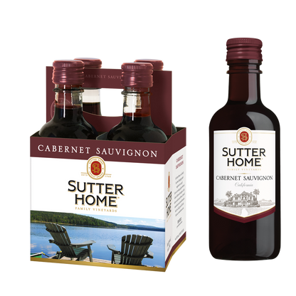 Sutter Home Cabernet Sauvignon 4pk 187ml