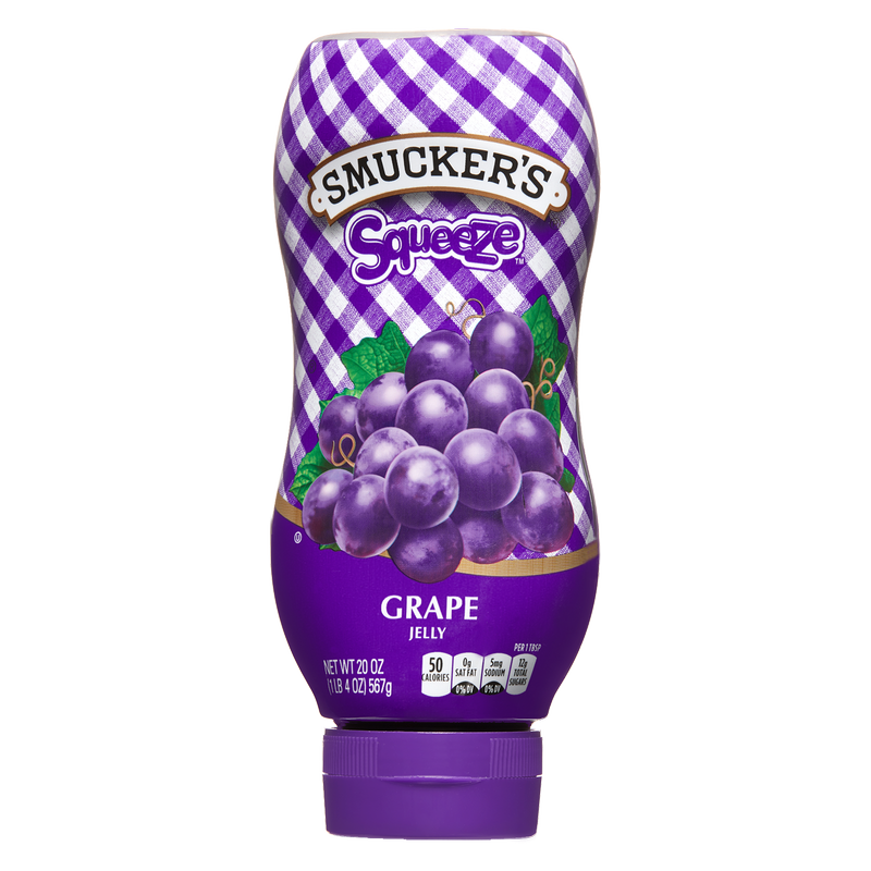 Smucker's Squeeze Grape Jelly 20oz - Smucker's – BevMo!