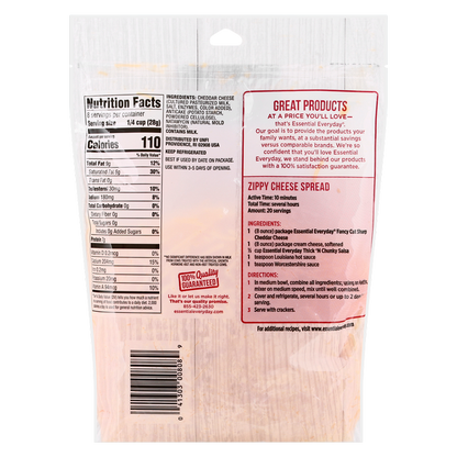 Essential Everyday Shredded Sharp Cheddar Cheese 8oz