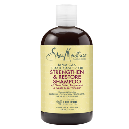 SheaMoisture Jamaican Black Castor Oil Strengthen & Restore Shampoo 13oz