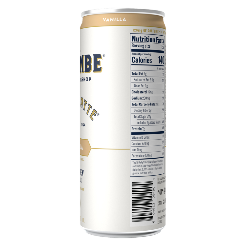 La Colombe Vanilla Draft Latte 11oz Can
