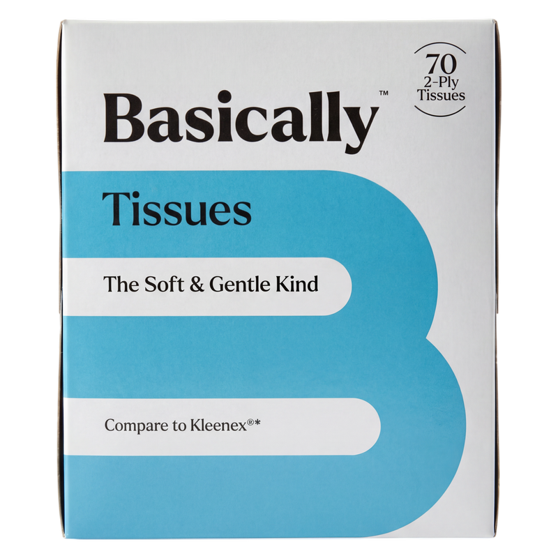 Basically Soft Facial Tissue - 70ct