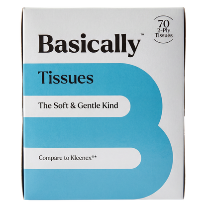 Basically Soft Facial Tissue - 70ct