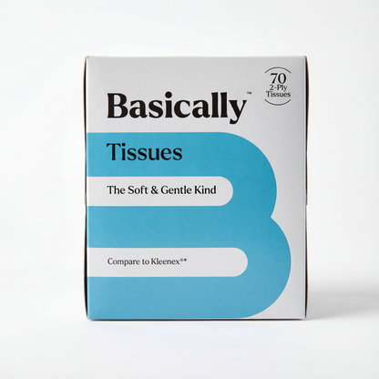 Basically Soft Facial Tissue - 70ct