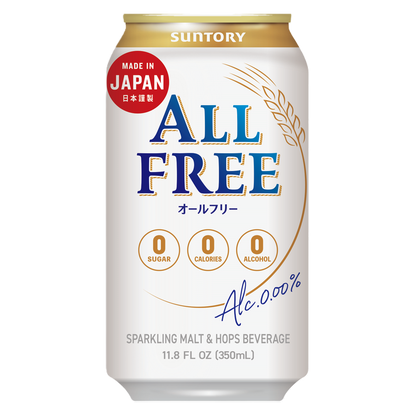 Suntory All Free Non-Alcoholic Beer 6pk 12oz Can