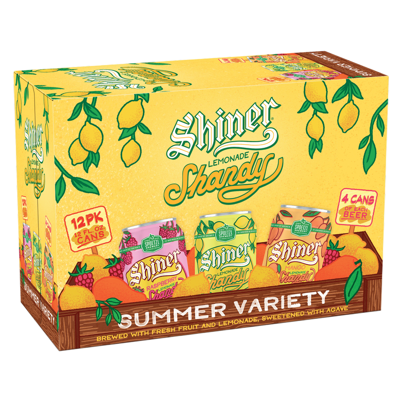 Shiner Shandy Variety Pack (12PKC 12 OZ) - Shiner – BevMo!