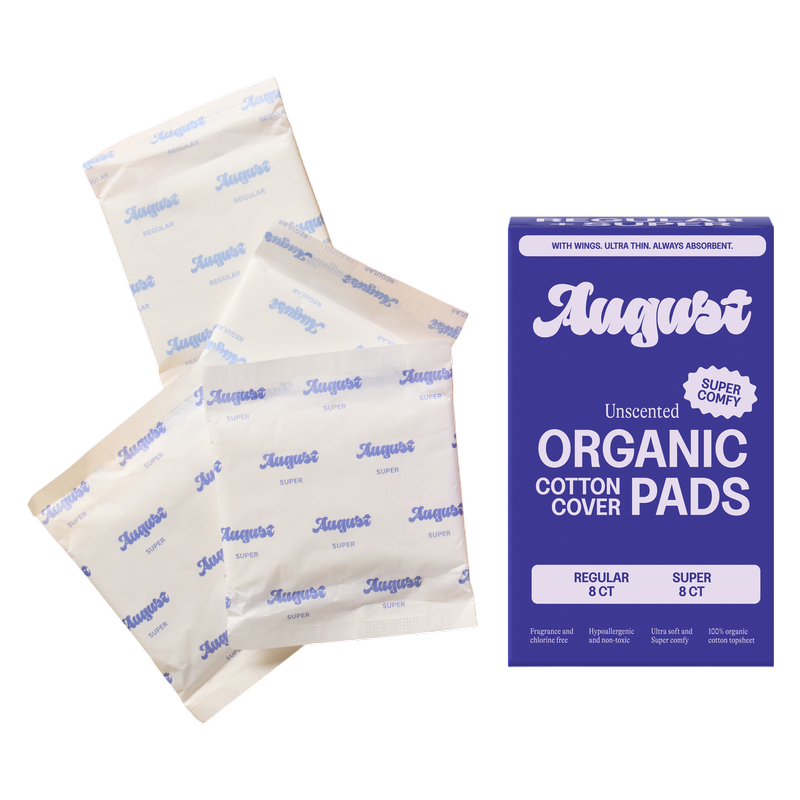 August Combo Combo Regular & Super Pads, 16ct