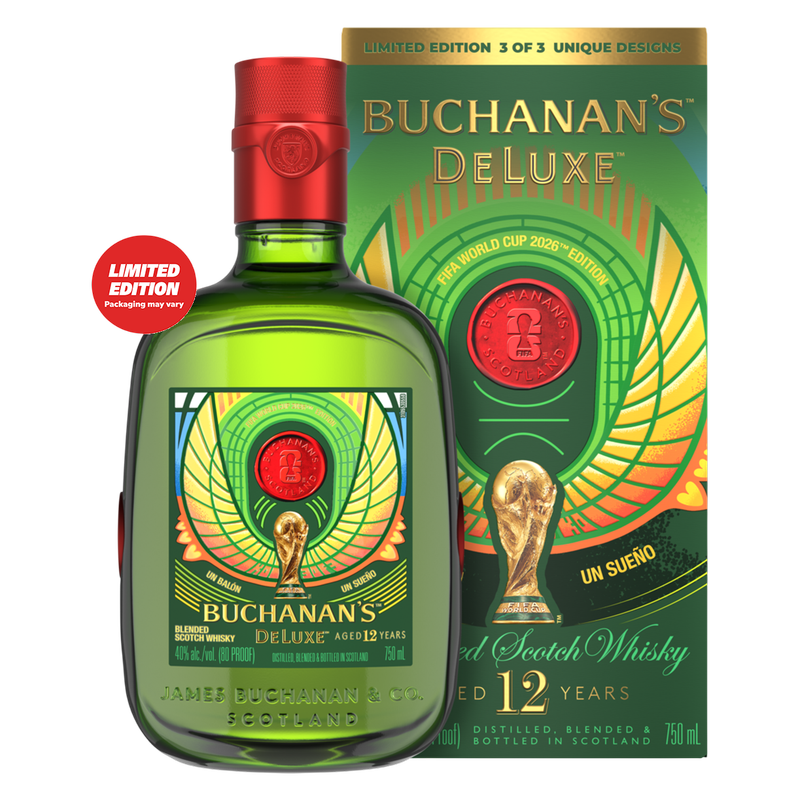 Buchanan's DeLuxe Aged 12 Years Blended Scotch Whisky, 750ml (80 Proof)