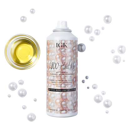 IGK Flexible Hold Hairspray: 1-800-HOLD-ME No-Crunch 5oz