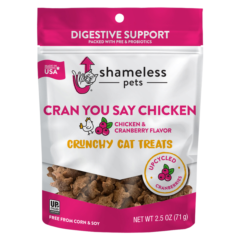 Shameless Pets Cat Treats Cran You Say Chicken