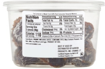Aurora Natural Organic Medjool Dates - 10oz