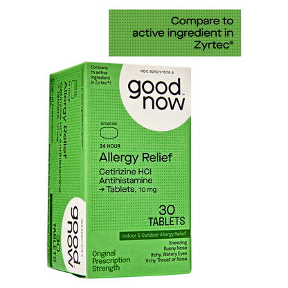 Goodnow 24-Hour Allergy Relief Cetirizine HCl 10mg 30ct
