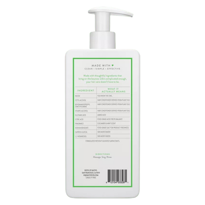 Native Conditioner, Cucumber & Mint 16.5 fl oz