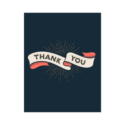Thank You Greeting Card
