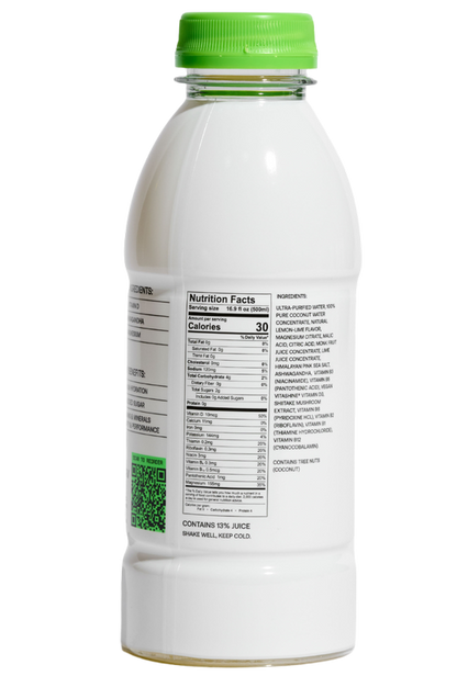 Barcode Fitness Water Lemon Lime 16.9oz Btl