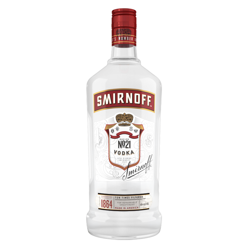 Smirnoff Vodka 1.75L (80 Proof)