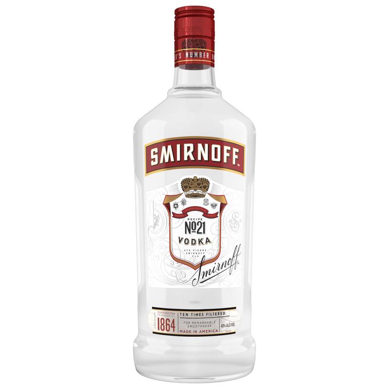 Smirnoff Vodka 1.75L (80 Proof) - Smirnoff – BevMo!