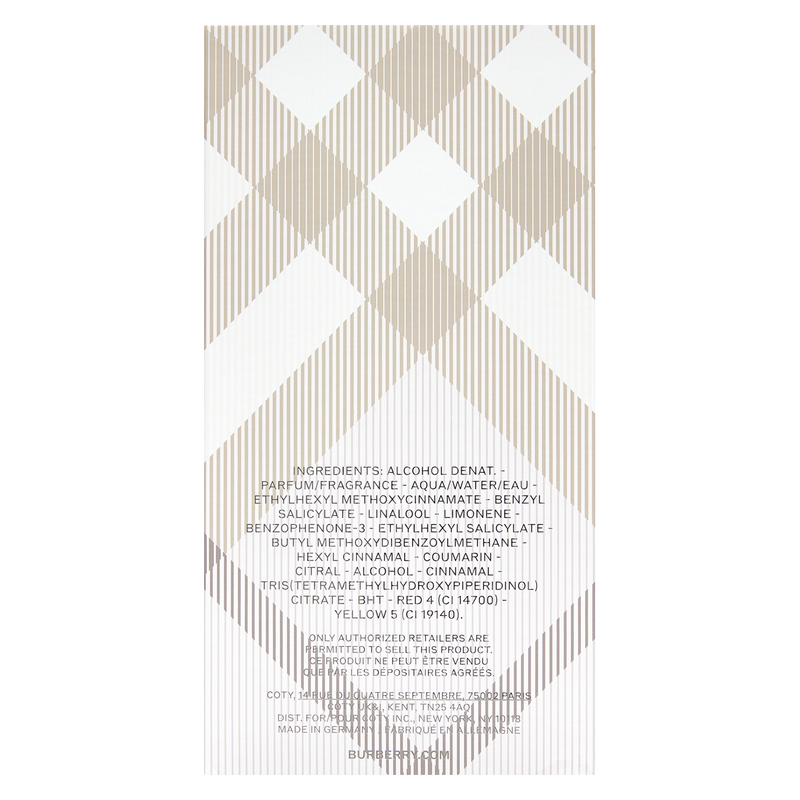 Burberry Brit Women s Eau de Toilette 3.4 oz BevMo