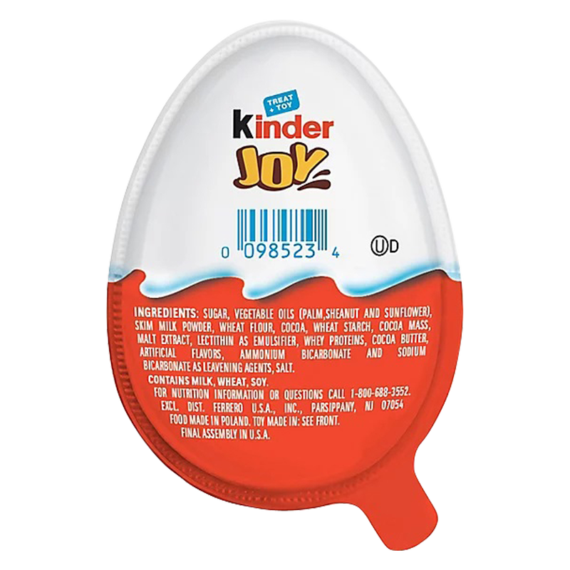 KINDER JOY Egg, Sweet Cream and Chocolatey Wafers Bits, DC Funko Pop Batman, Superman, and more / Harry Potter Funko Pop (Toys May Vary)