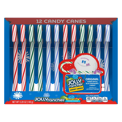 Jolly Rancher Candy Canes, 5.28oz