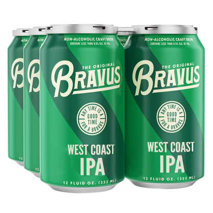 Bravus Brewing Co. Non-Alcoholic IPA 6pk 12oz Cans