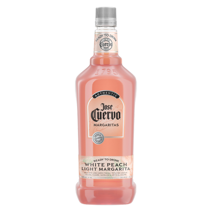 Jose Cuervo Authentic Margarita White Peach Light Ready to Drink Cocktail 1.75L 9.95% ABV