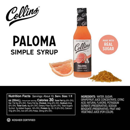 Collins Paloma Syrup