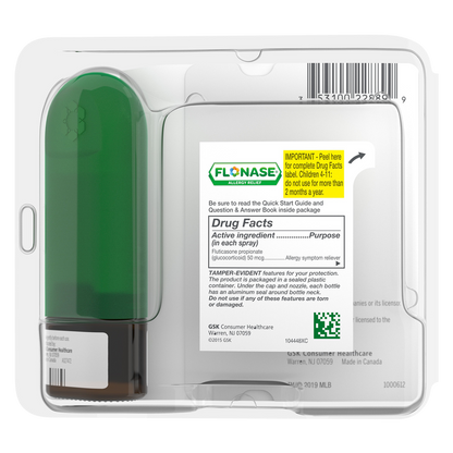 Flonase 24-Hour Non-Drowsy Allergy Relief Nasal Spray 72 Sprays