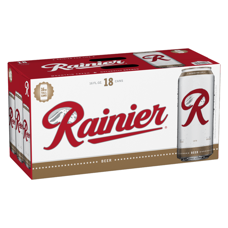 Rainier Lager 18pk 16oz Can