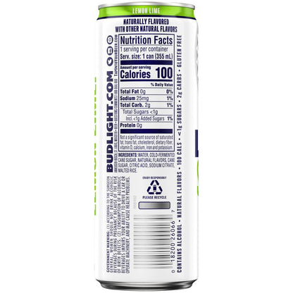 Bud Light Hard Seltzer Lemon Lime 12oz Can 5% ABV