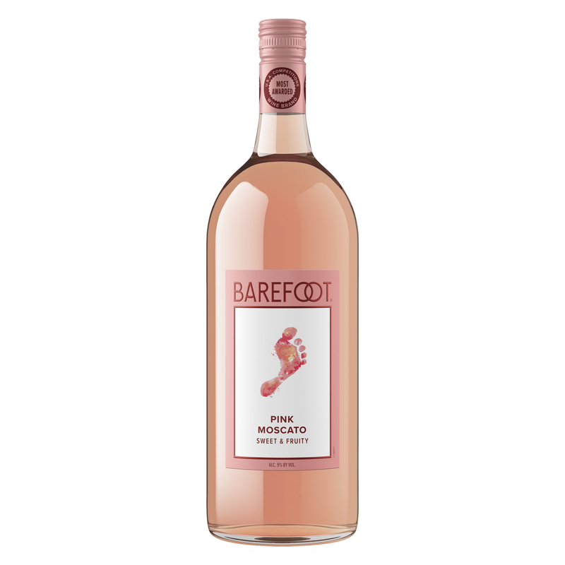 Barefoot Pink Moscato 1.5L