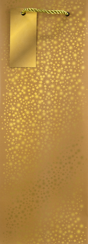 Gold Swirl Bottle Bag