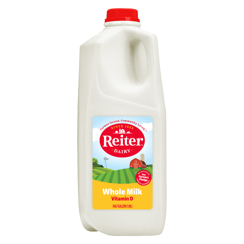 Whole Vitamin D Milk - 1/2 Gallon