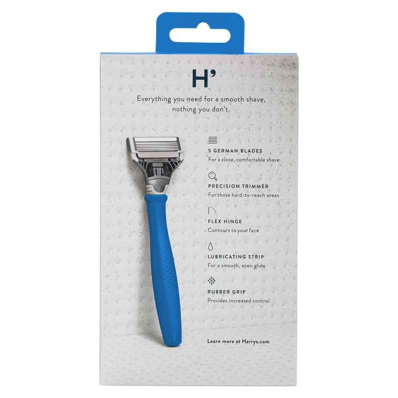Harry's Truman Indigo Blue Razor with Refill Cartridge - Harry's – BevMo!
