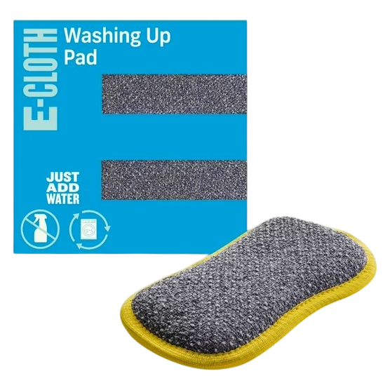 E-Cloth Washing Up Pad, Yellow