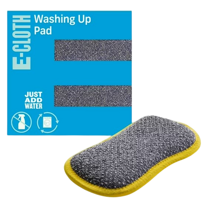 E-Cloth Washing Up Pad, Yellow
