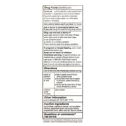 Goodnow Extra Strength Pain Relief Acetaminophen 100 caplets