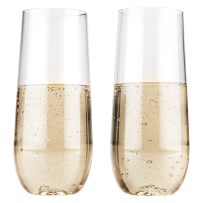 TRUE Flexi Champagne Flutes 2PK