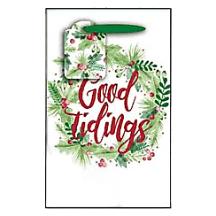 Bottle Bag Pillar Tote Holly Wishes